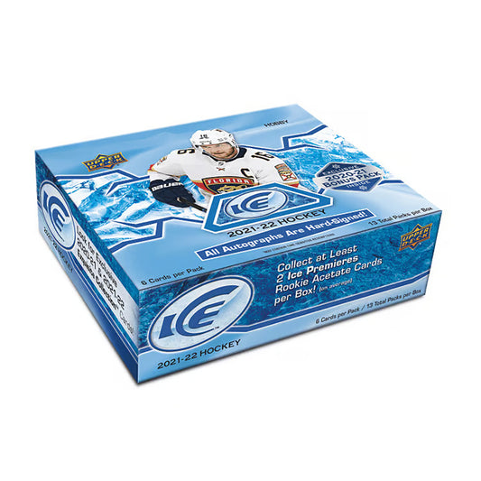 2021-22 Upper Deck Ice Hockey Hobby Box