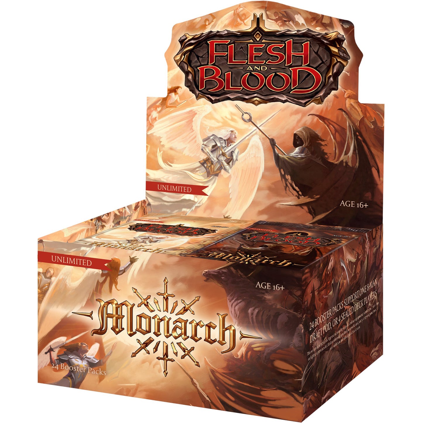 Flesh and Blood TCG: Monarch Booster Box [Unlimited Edition] image