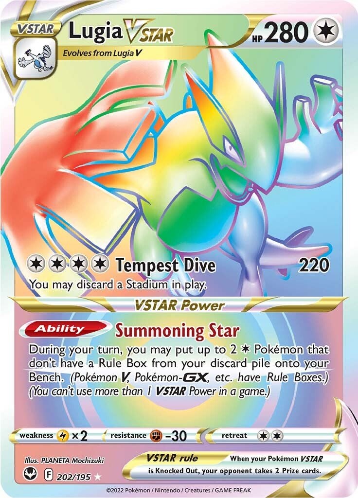 Lugia VSTAR (Secret) (202)