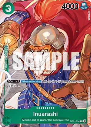 One Piece Card Game: Inuarashi (Box Topper) card image