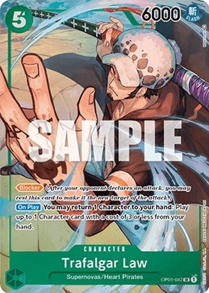 One Piece Card Game: Trafalgar Law (047) (Parallel) card image