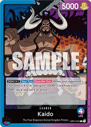 One Piece Card Game: Kaido (061) card image