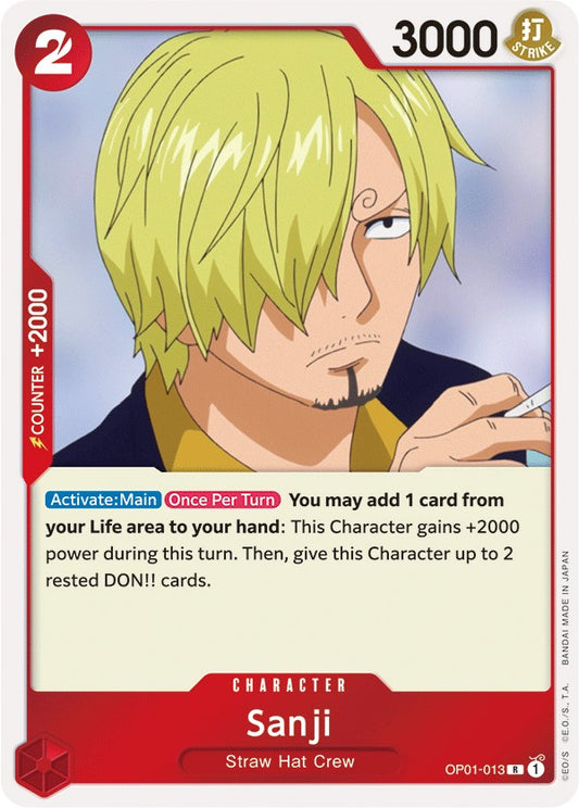 One Piece Card Game: Sanji card image