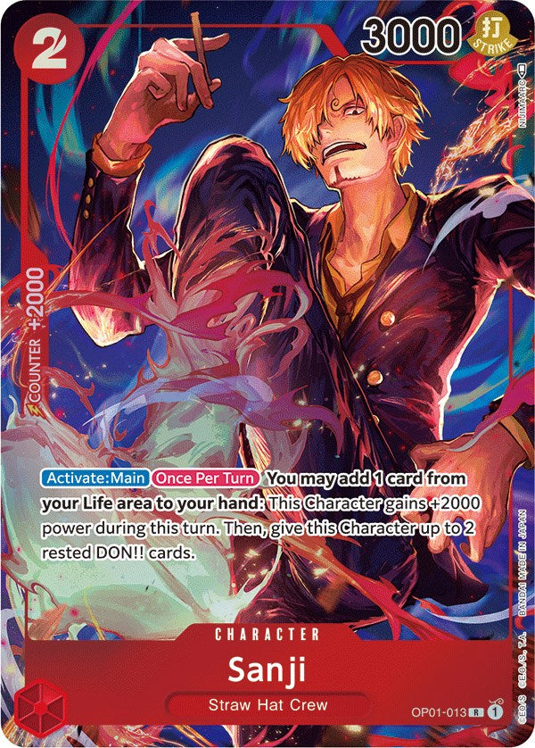 One Piece Card Game: Sanji (Parallel) card image