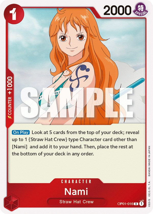 One Piece Card Game: Nami card image