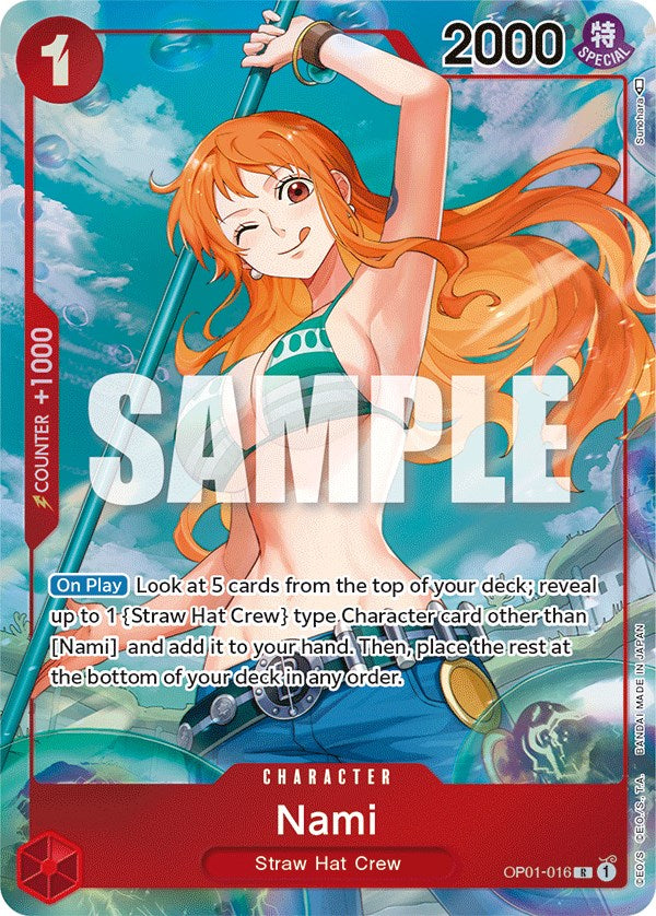 One Piece Card Game: Nami (Parallel) card image