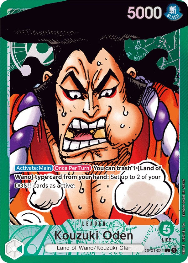 One Piece Card Game: Kouzuki Oden (Parallel) card image