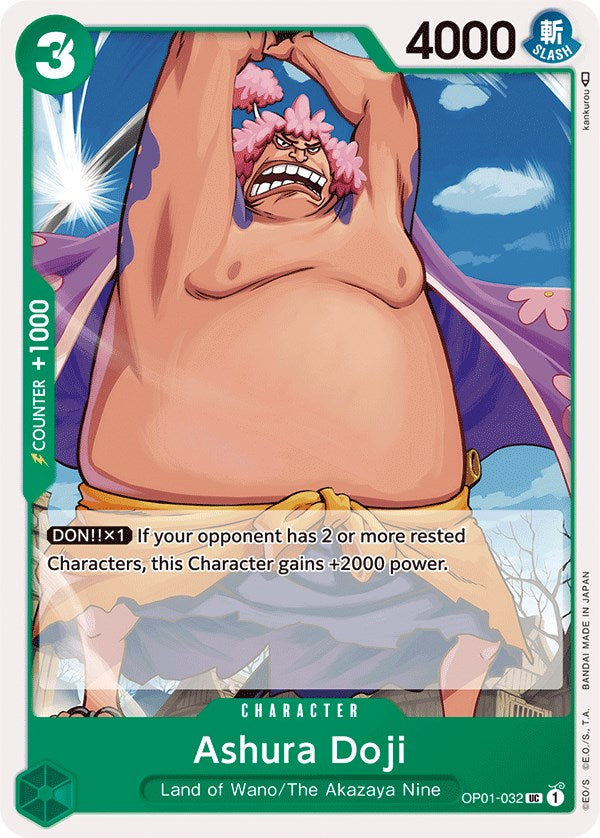 One Piece Card Game: Ashura Doji card image