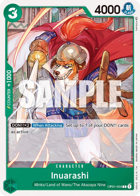 One Piece Card Game: Inuarashi card image