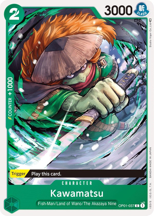 One Piece Card Game: Kawamatsu card image