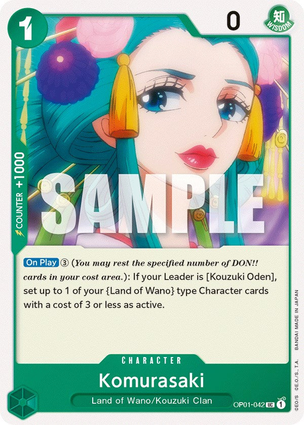 One Piece Card Game: Komurasaki card image