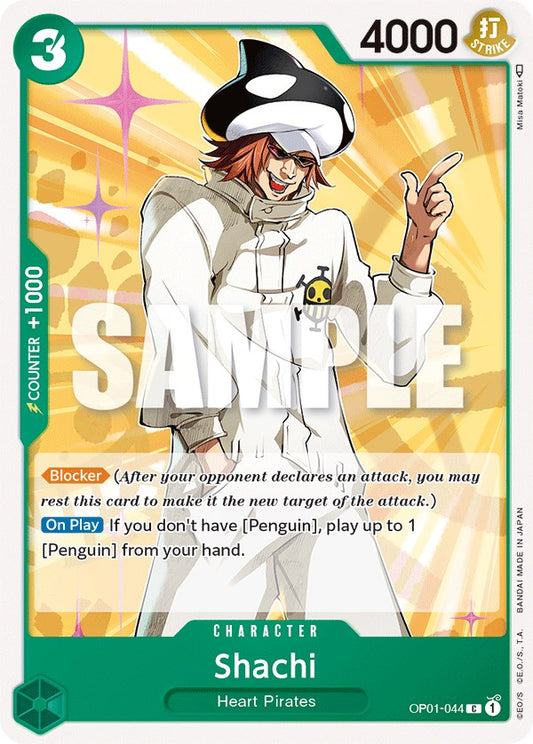 One Piece Card Game: Shachi card image