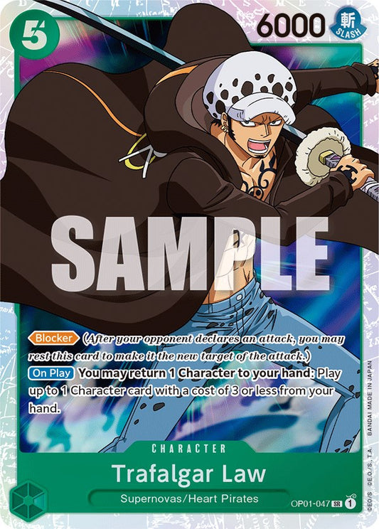 One Piece Card Game: Trafalgar Law (047) card image