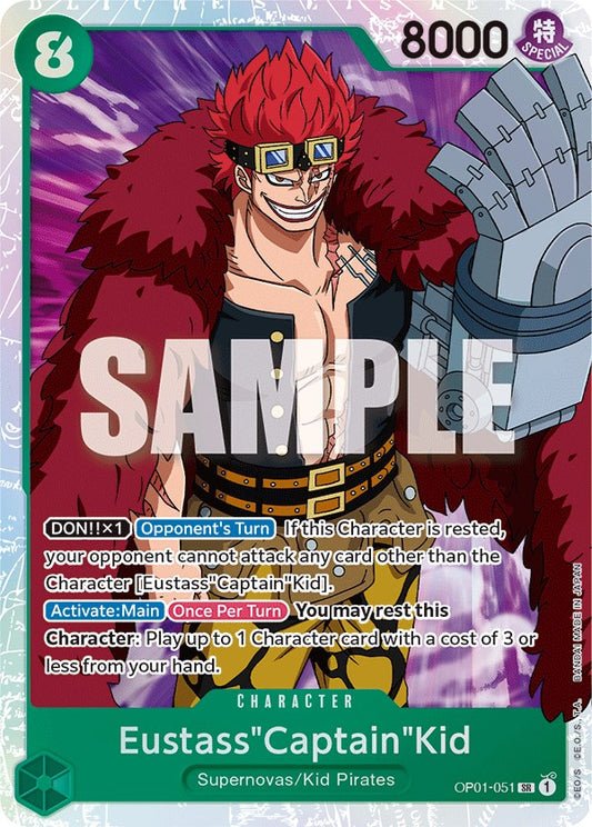 One Piece Card Game: Eustass"Captain"Kid card image