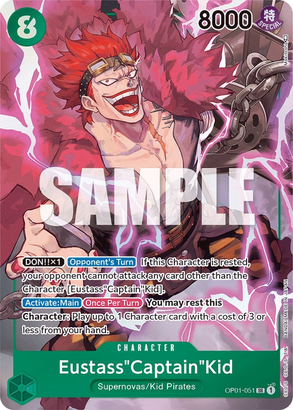 One Piece Card Game: Eustass"Captain"Kid (Parallel) card image