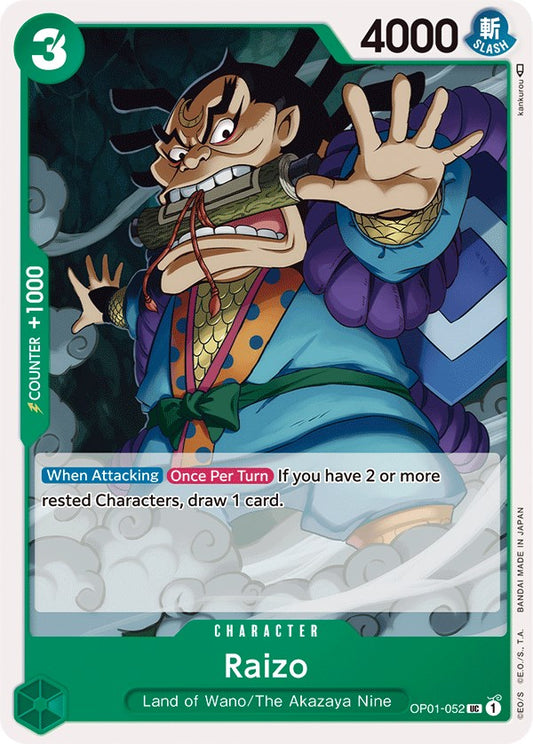 One Piece Card Game: Raizo card image