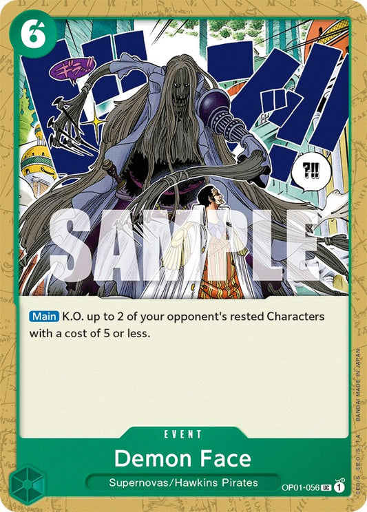 One Piece Card Game: Demon Face card image