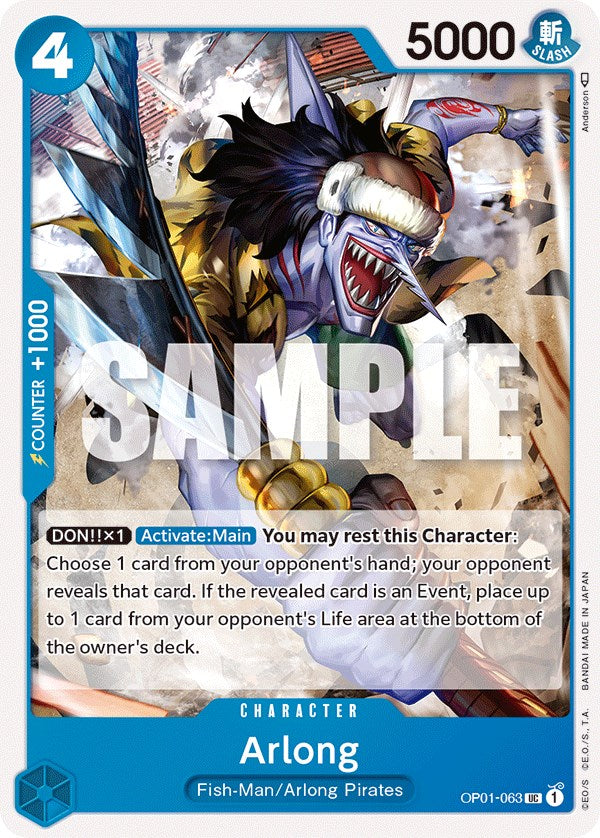 One Piece Card Game: Arlong card image