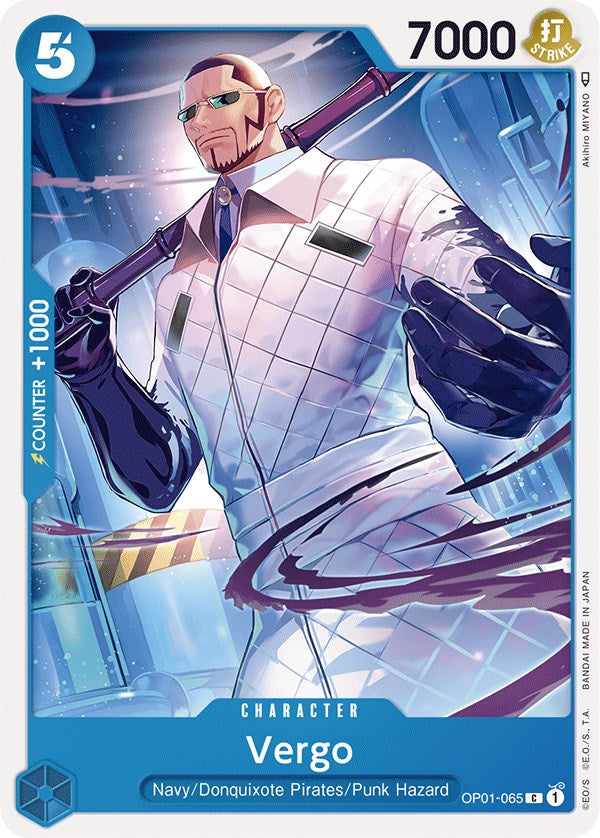 One Piece Card Game: Vergo card image