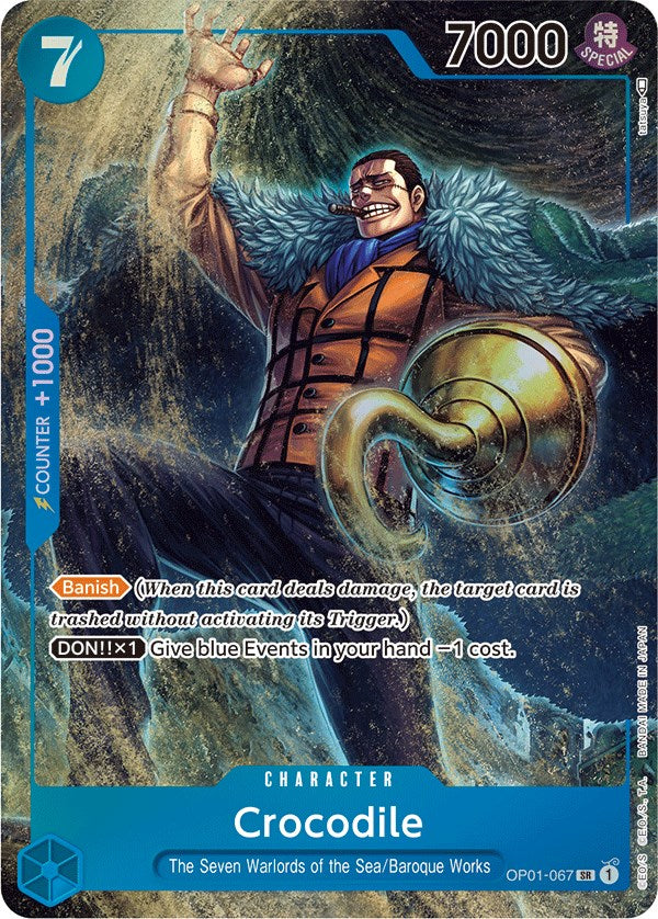 One Piece Card Game: Crocodile (067) (Parallel) card image