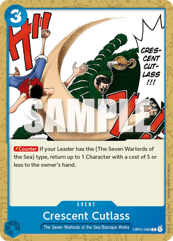 One Piece Card Game: Crescent Cutlass card image