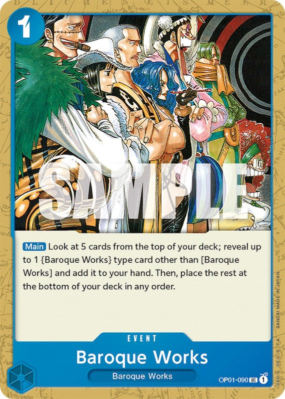 One Piece Card Game: Baroque Works card image