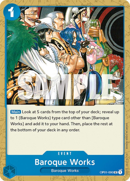 One Piece Card Game: Baroque Works card image