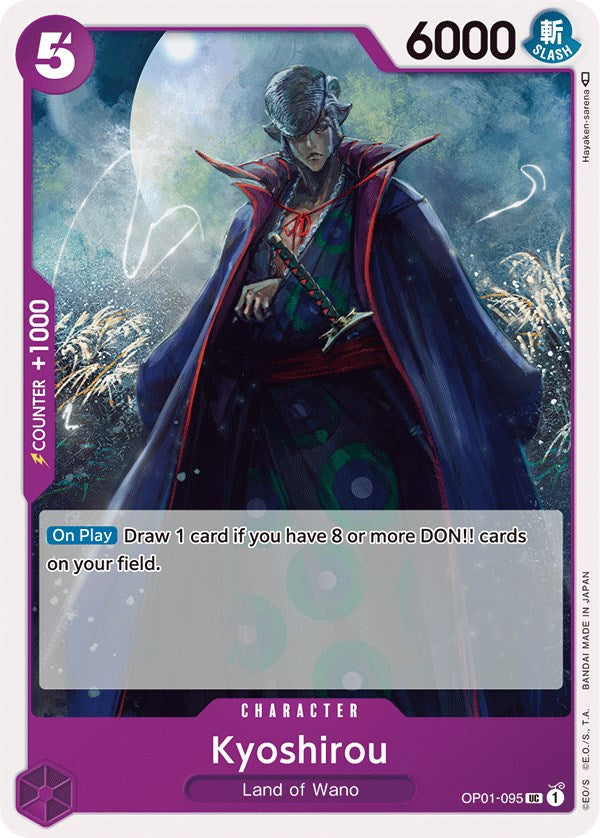 One Piece Card Game: Kyoshirou card image