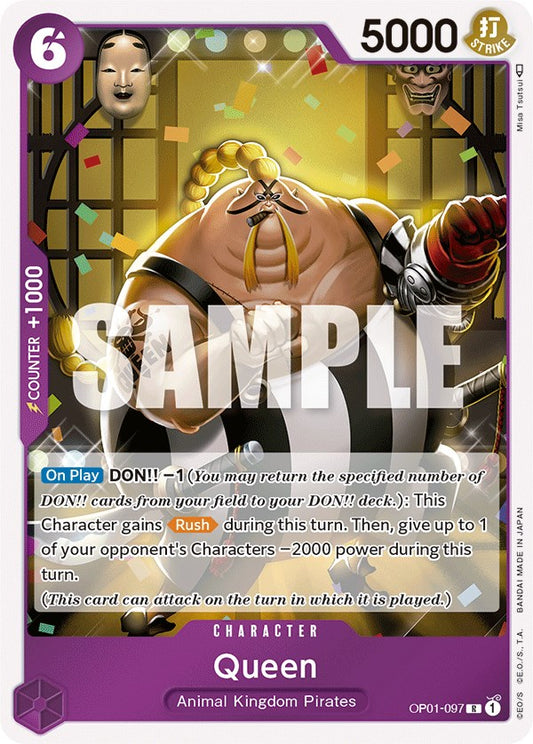 One Piece Card Game: Queen card image