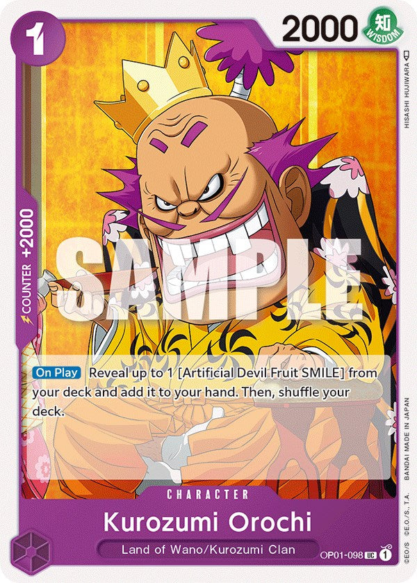 One Piece Card Game: Kurozumi Orochi card image