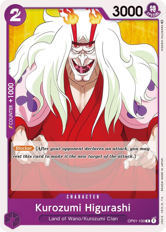 One Piece Card Game: Kurozumi Higurashi card image