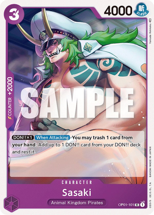 One Piece Card Game: Sasaki card image