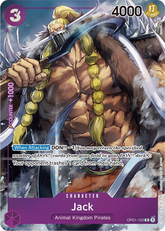 One Piece Card Game: Jack (Parallel) card image