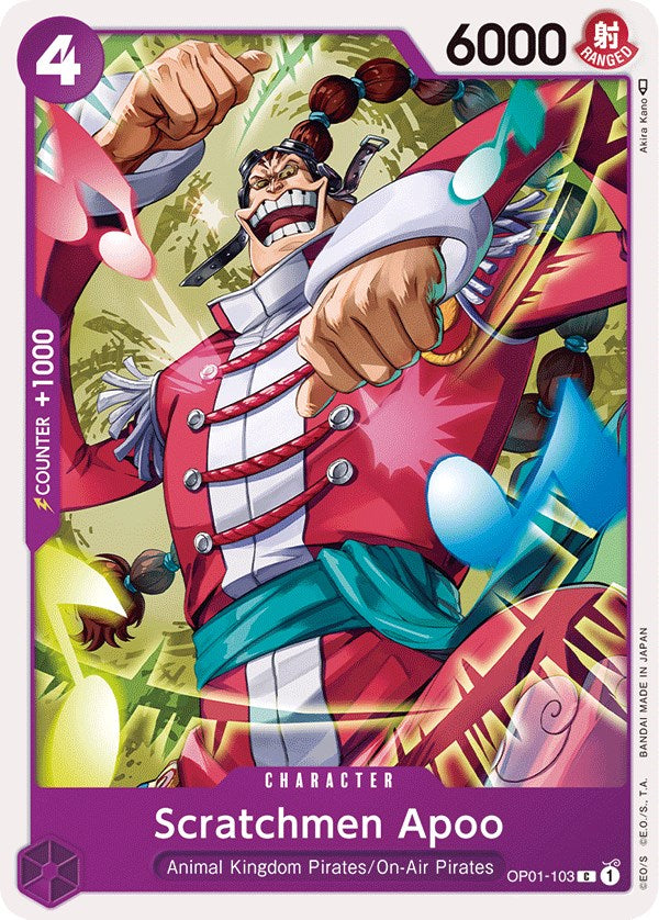 One Piece Card Game: Scratchmen Apoo card image