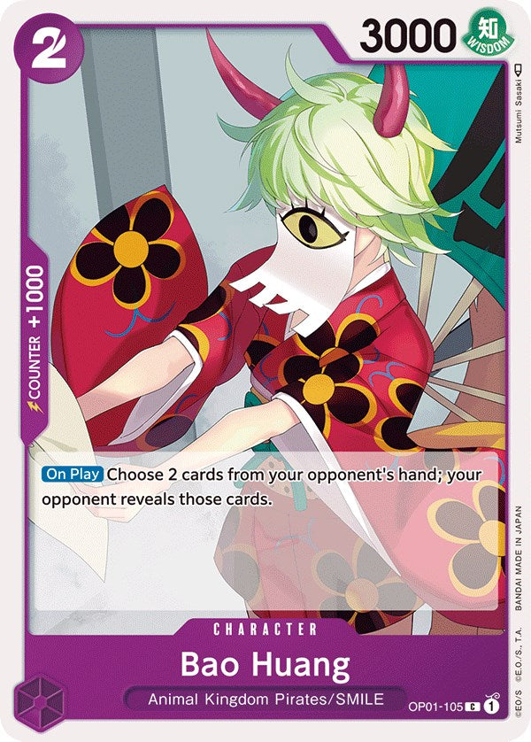 One Piece Card Game: Bao Huang card image