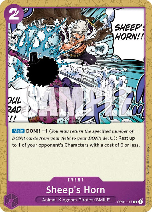 One Piece Card Game: Sheep's Horn card image