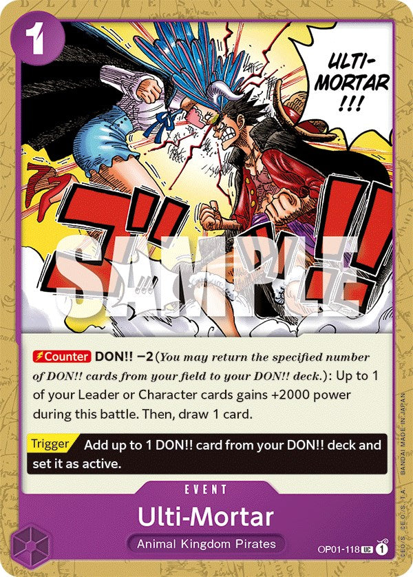 One Piece Card Game: Ulti-Mortar card image