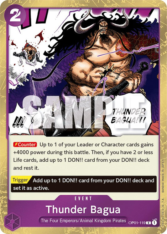 One Piece Card Game: Thunder Bagua card image