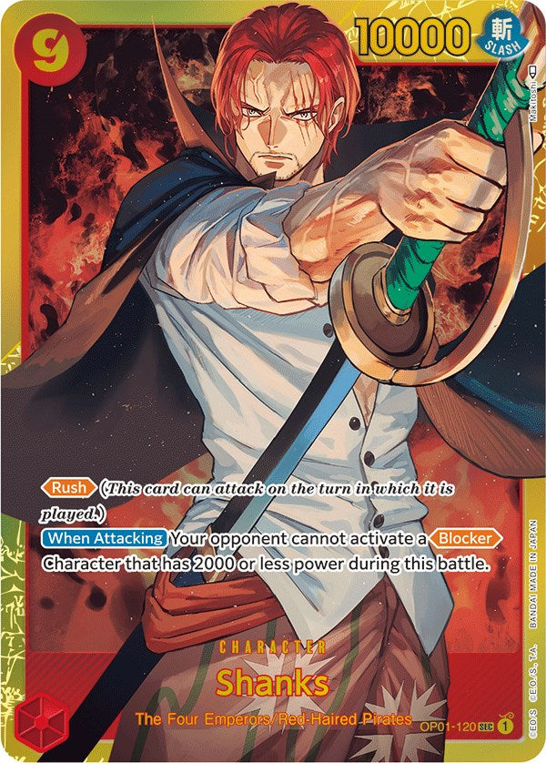 One Piece Card Game: Shanks card image