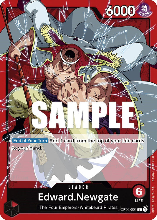 One Piece Card Game: Edward.Newgate (001) card image