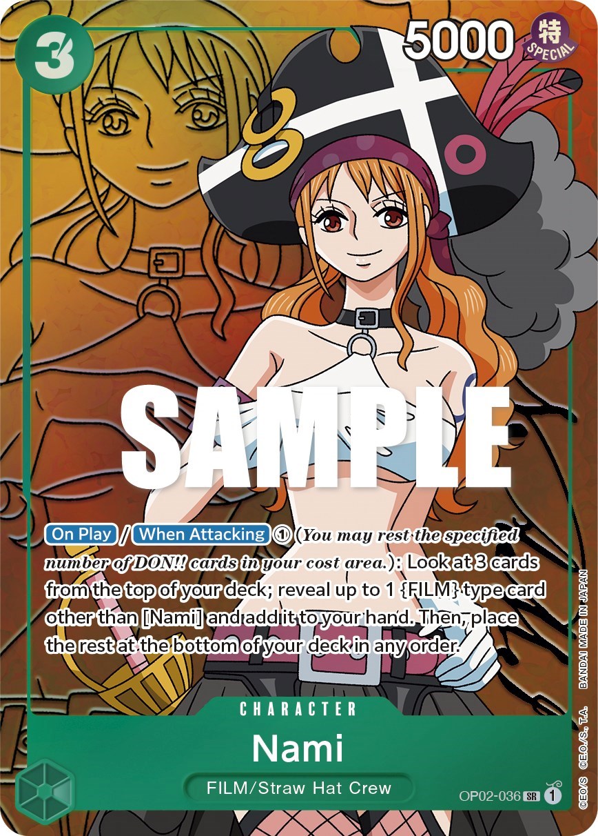 One Piece Card Game: Nami (Alternate Art) card image