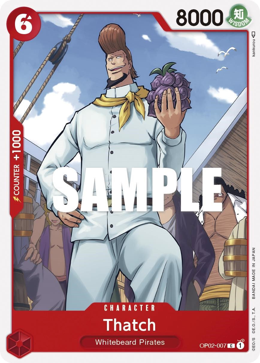 One Piece Card Game: Thatch card image