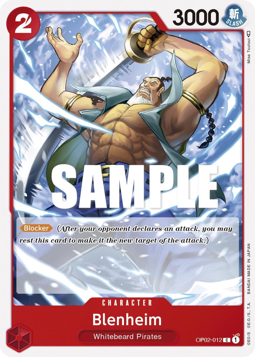 One Piece Card Game: Blenheim card image