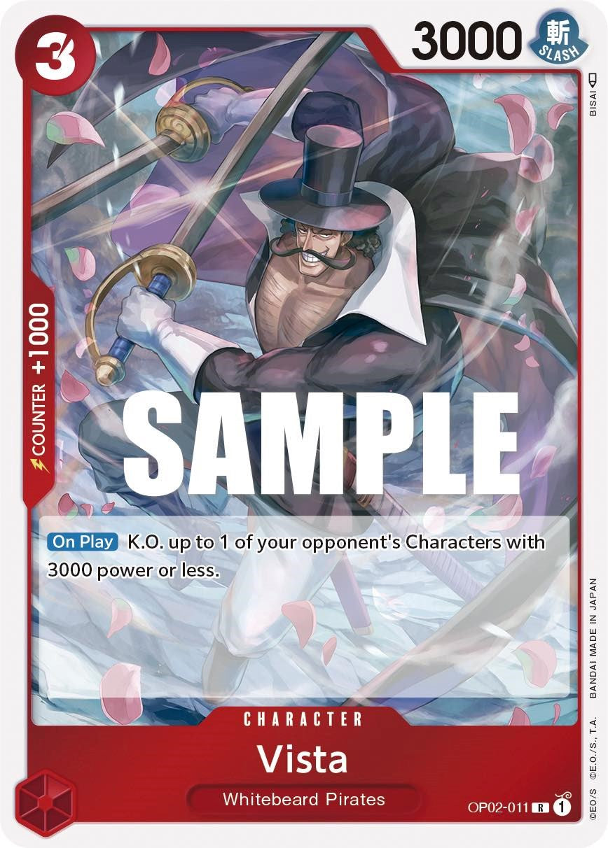 One Piece Card Game: Vista card image