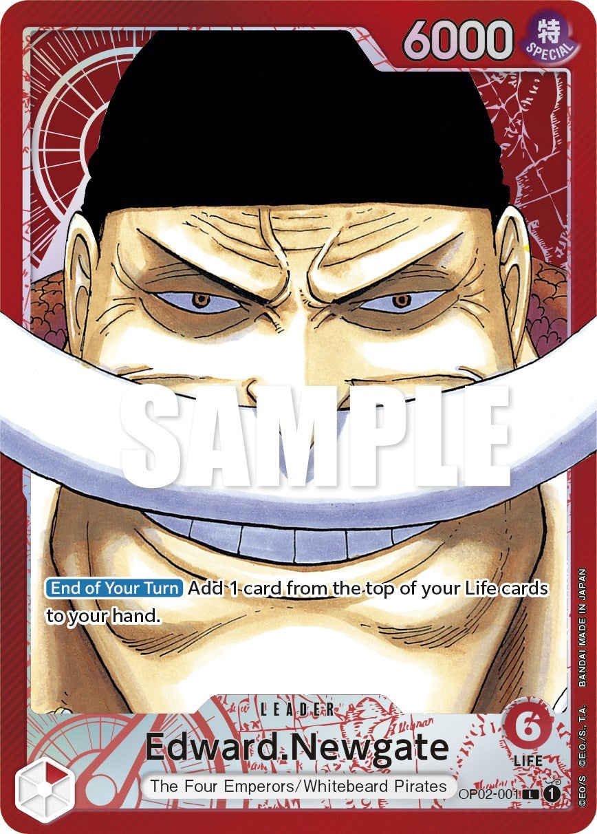 One Piece Card Game: Edward.Newgate (001) (Alternate Art) card image