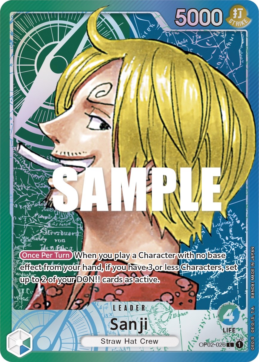 One Piece Card Game: Sanji (Alternate Art) card image