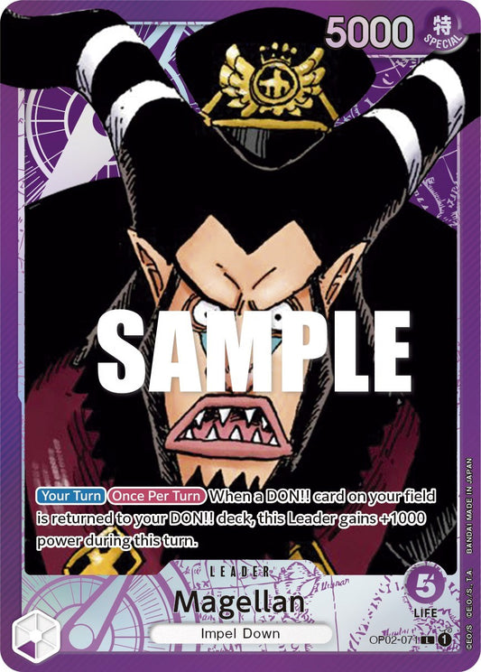 One Piece Card Game: Magellan (071) (Alternate Art) card image