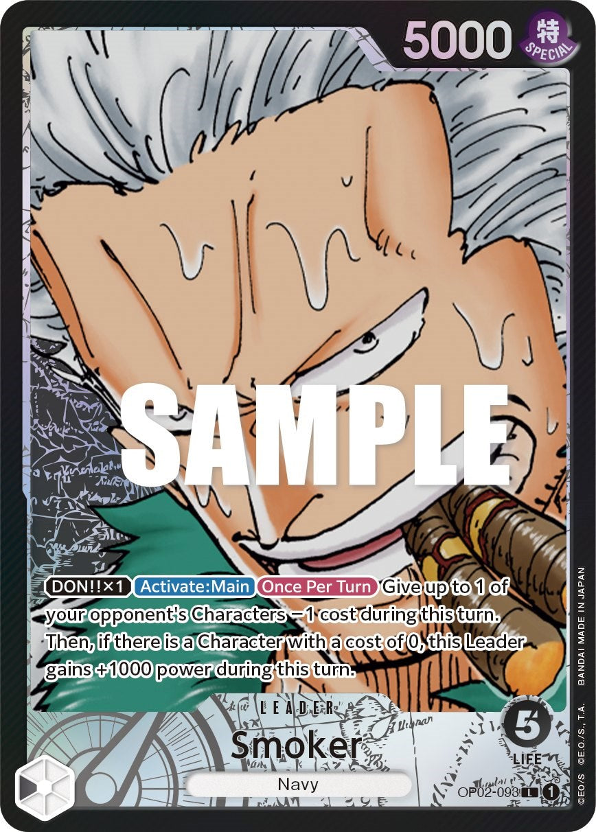 One Piece Card Game: Smoker (093) (Alternate Art) card image