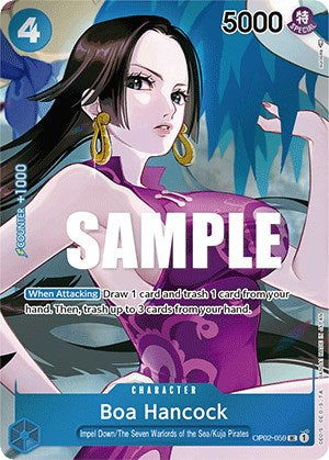 One Piece Card Game: Boa Hancock (Box Topper) card image