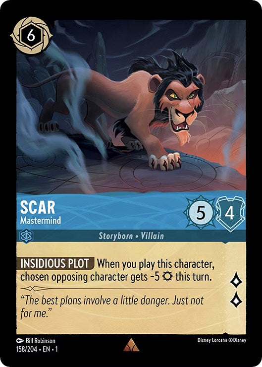 Disney Lorcana: Scar - Mastermind card image